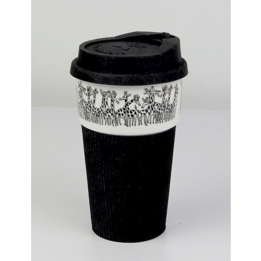 Thermal Mug Giraffes (Consigned)