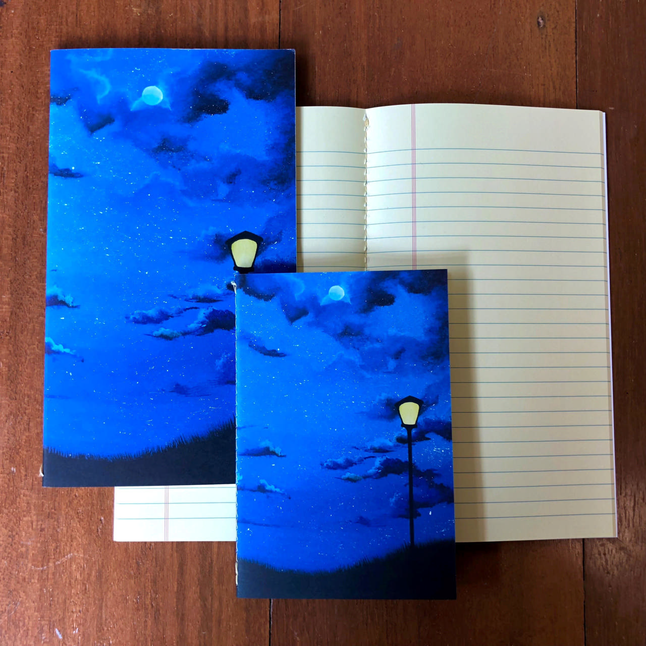 Tall Jotterbook - Lamp and Night Sky
