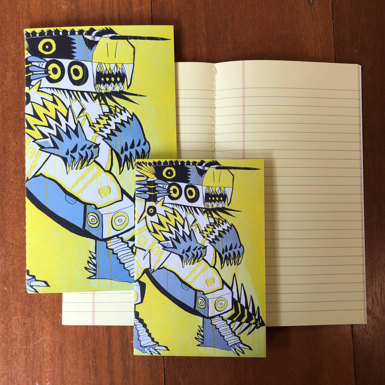 Short Jotterbook - Monster Robot