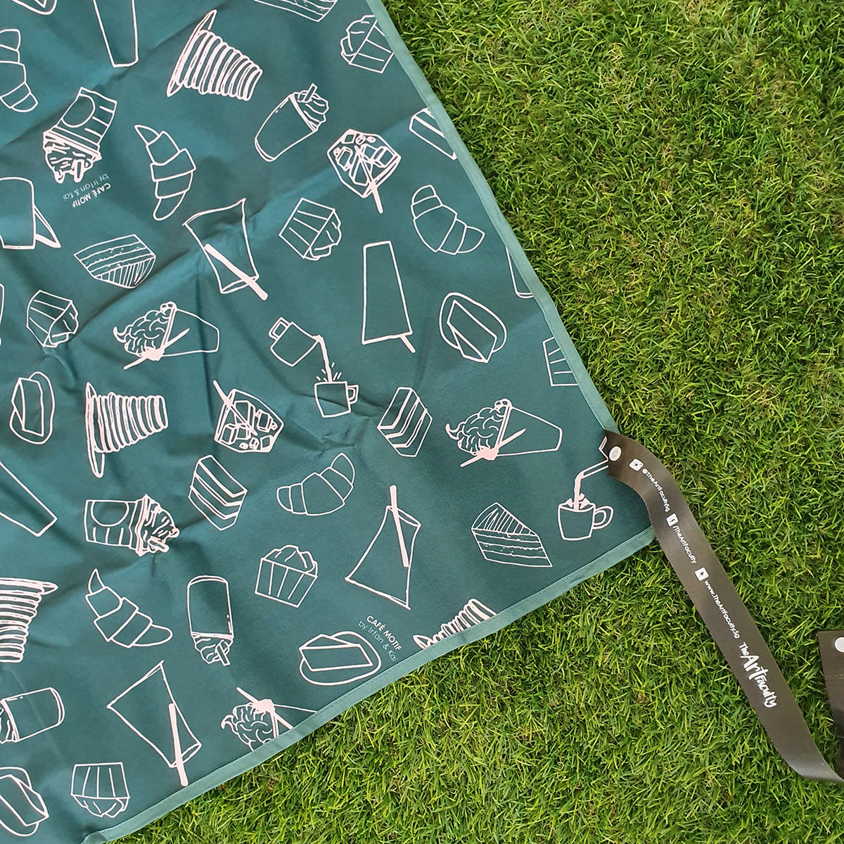 Picnic Mat - Café Motif