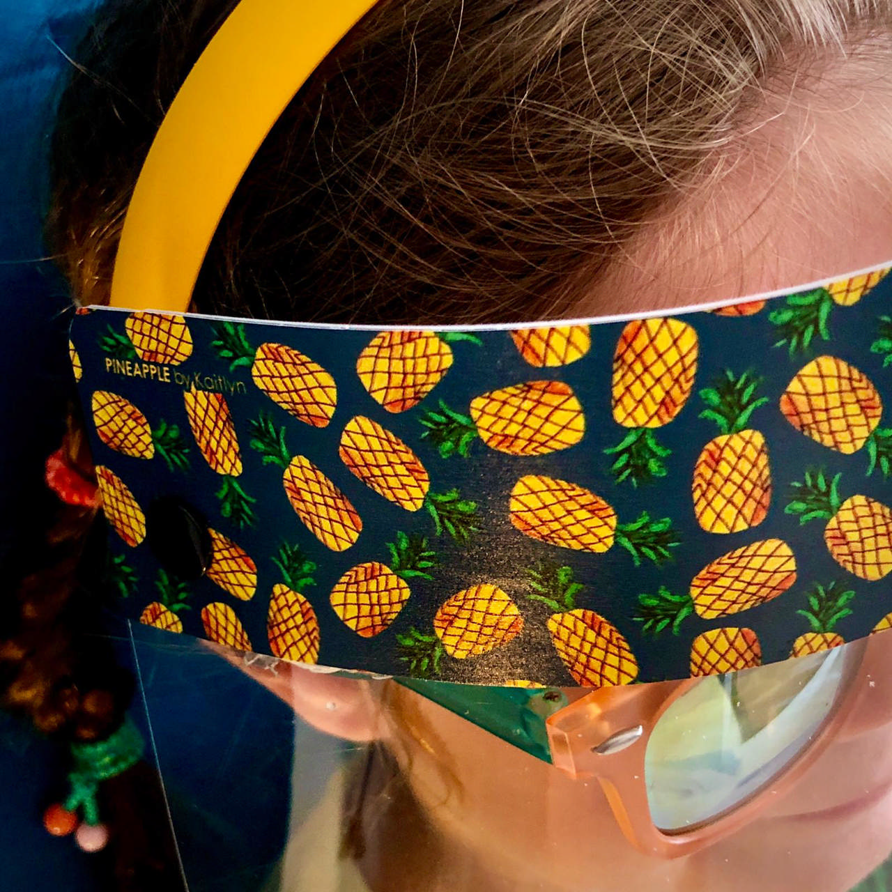 Face Shield (Kids) – Pineapple (non discounted)